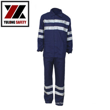 Wholesale Industry Reflective Flame Resistant Orange Work Suits For Safety